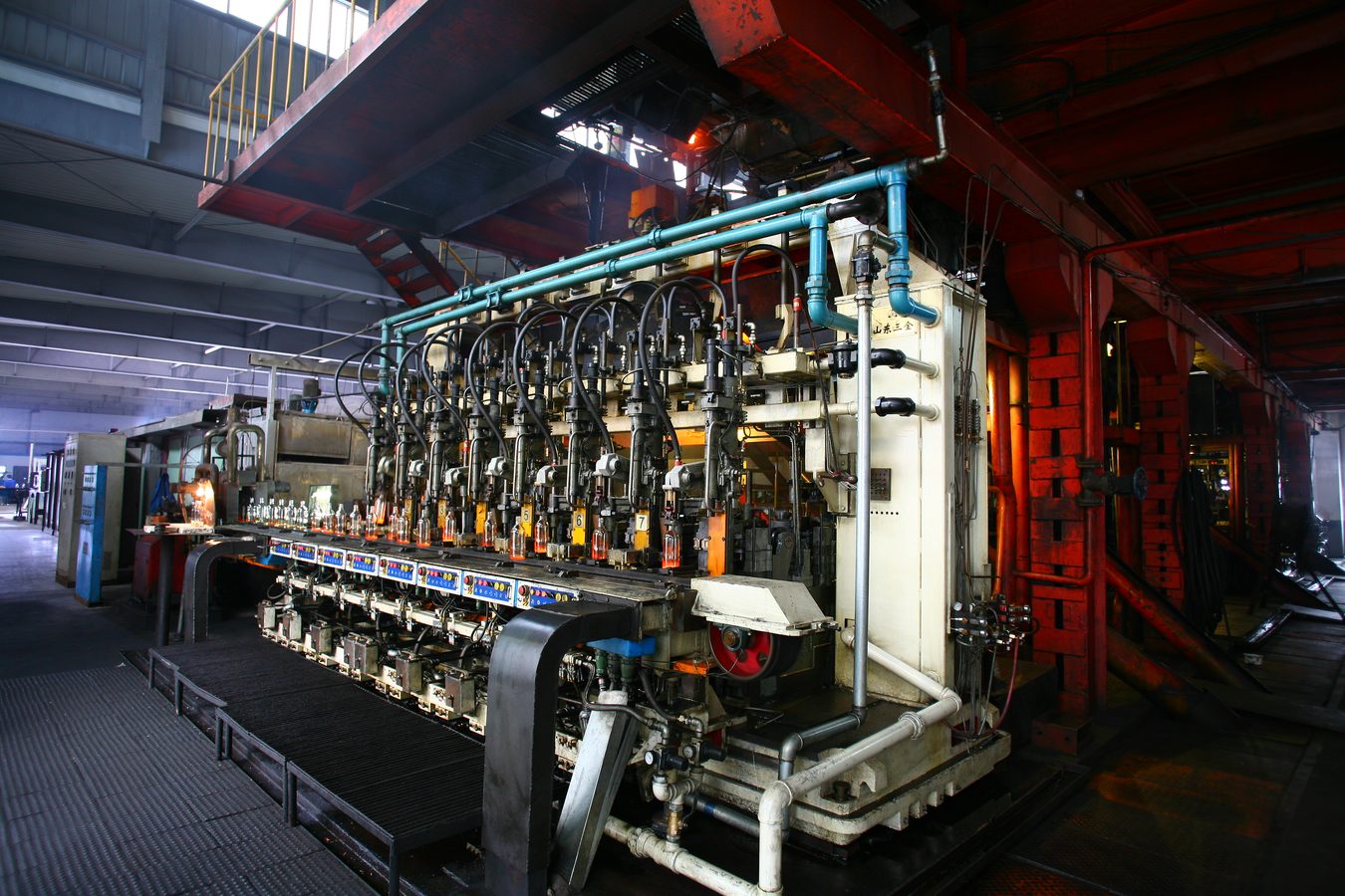 IS Glass Forming Line